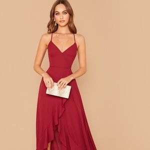 Red Slip Dress